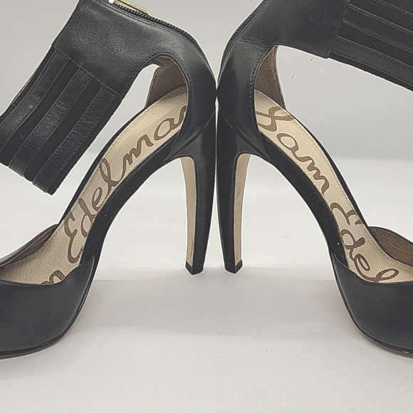 Sam Edelman Claire Black Pumps Sz 5.5 - Picture 2 of 9